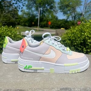 Nike colorful pastel AF1